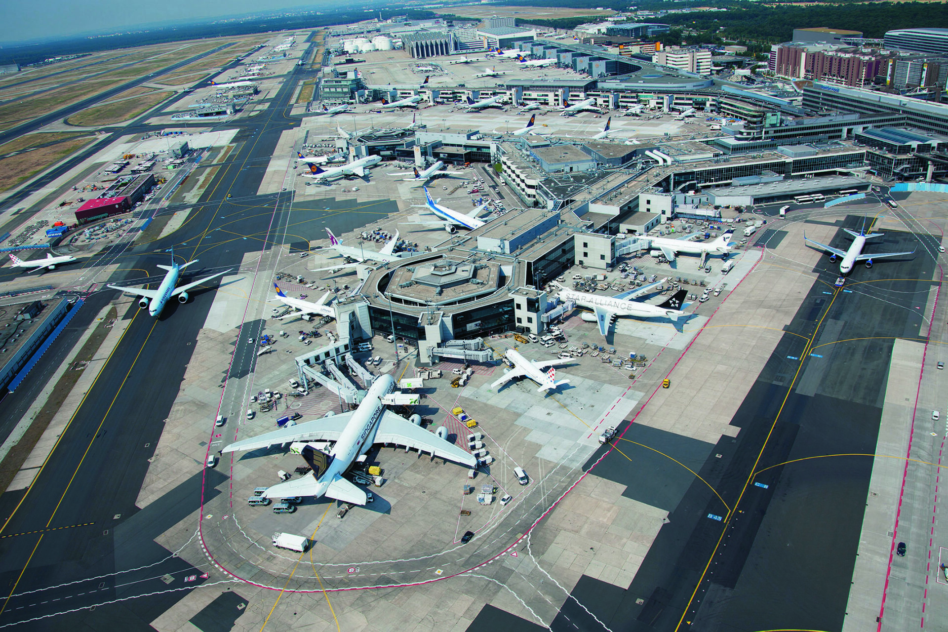 Luftaufnahmen 2017 Terminal 1 Fra